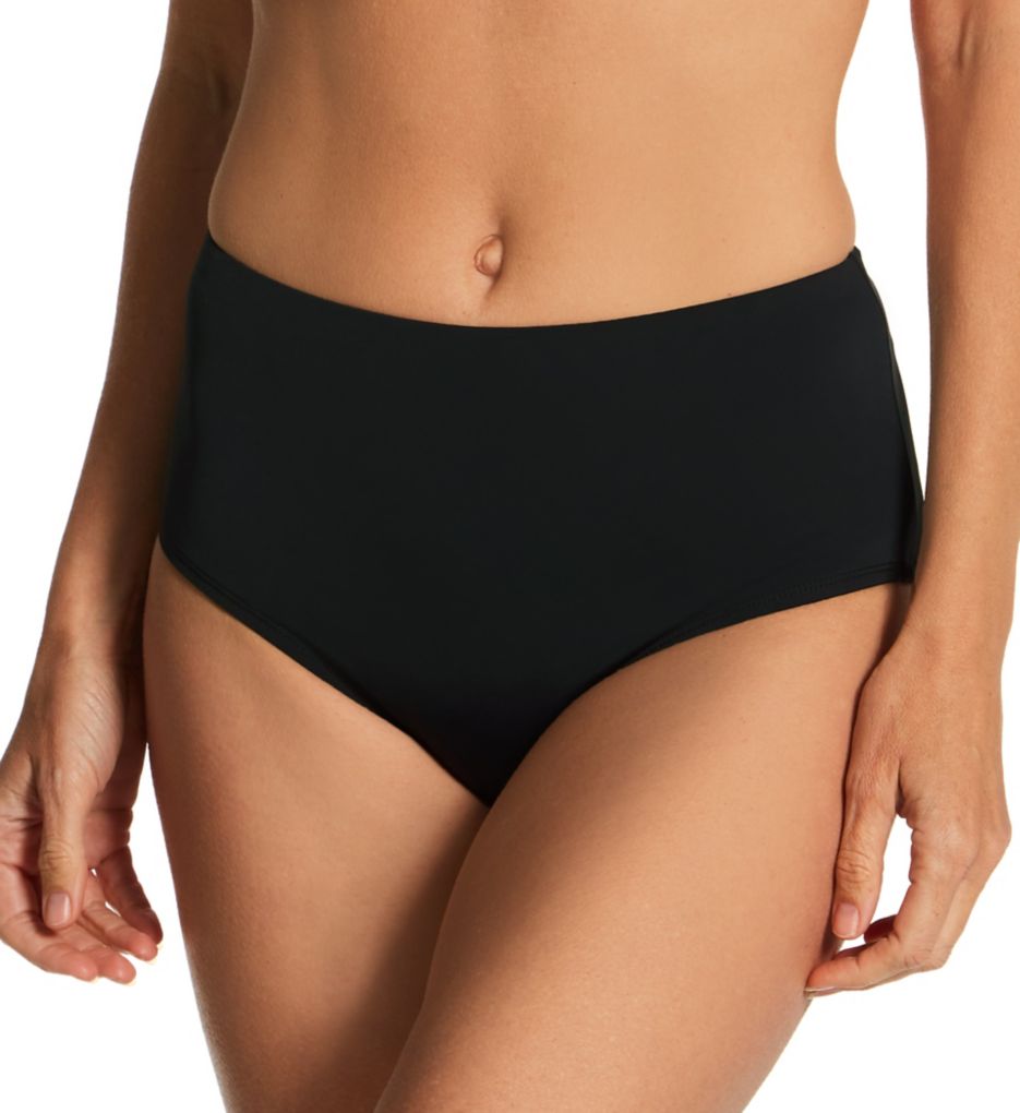 Solids Side Shirred Comfort Core Swim Bottom
