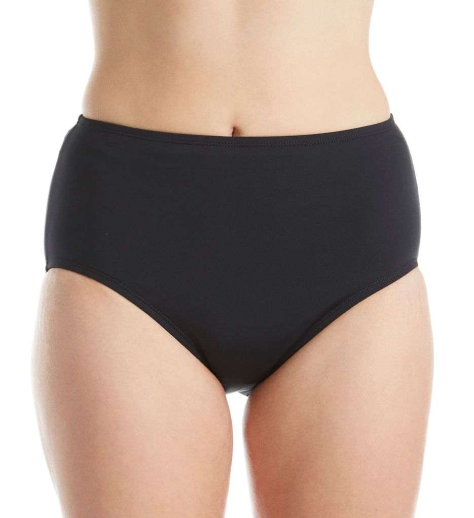 Solid Comfort Core Brief Swim Bottom-fs