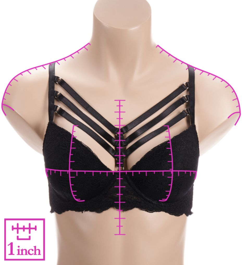 Ginger Lace Caged Contour Bra-ns7