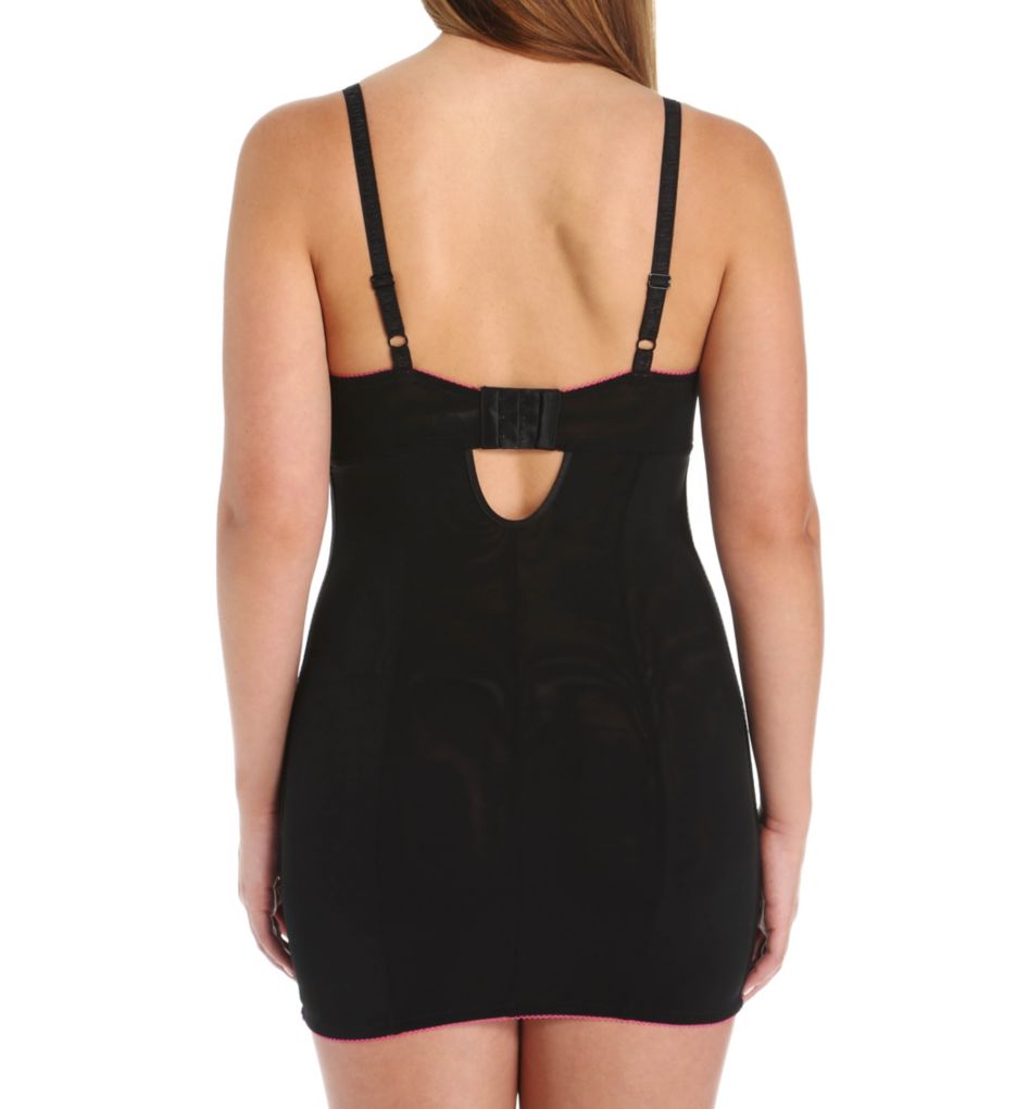 Show Off Plus Size Slip with Mesh Ruching
