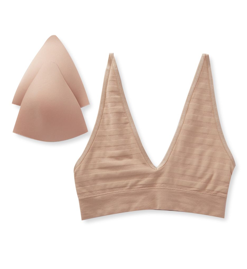 Jockey Matte and Shine Seamfree V-Neck Bralette 1312 - Image 4