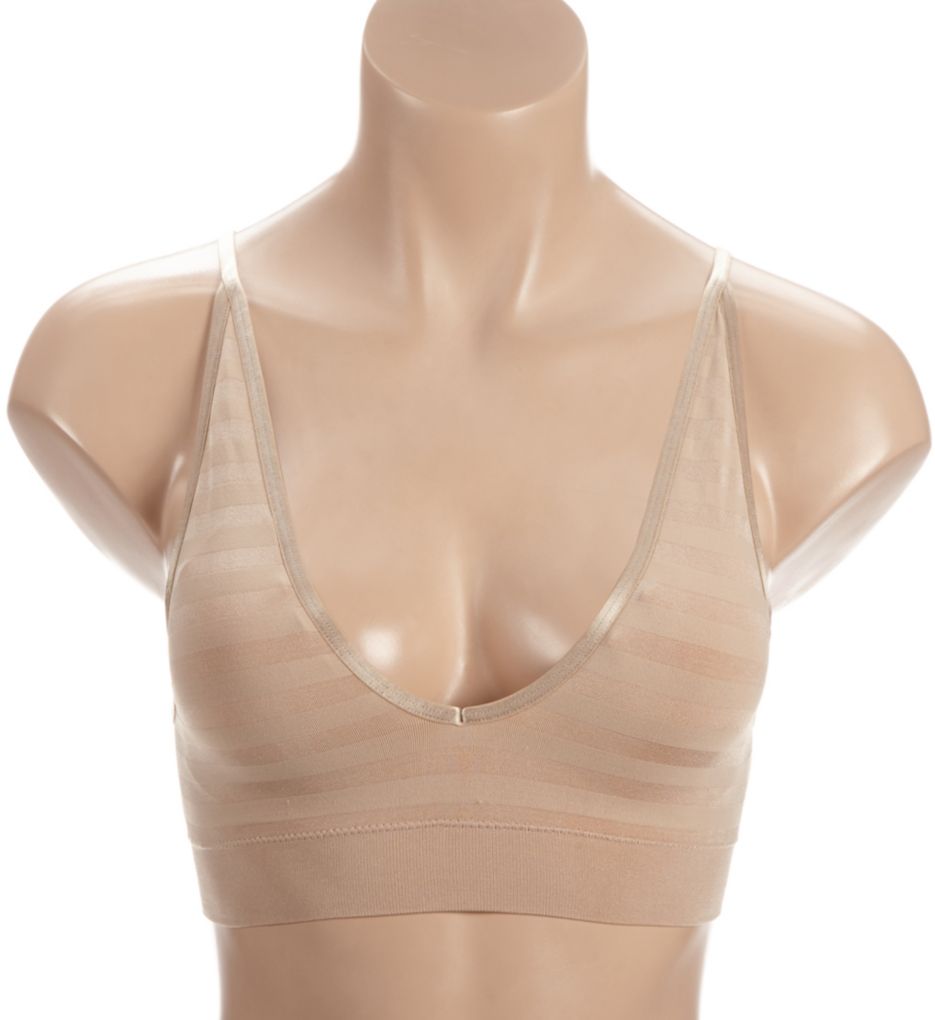Jockey Matte and Shine Seamfree V-Neck Bralette 1312 - Image 1
