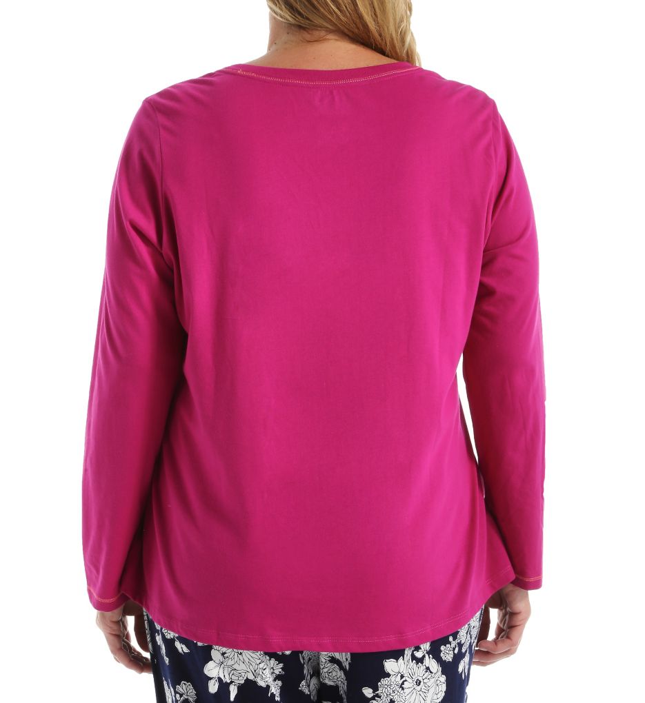 Autumn Orchard Plus Size Long Sleeve Top