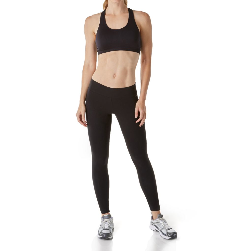 Core Body Basics Ankle Legging with Wide Waistband-cs1