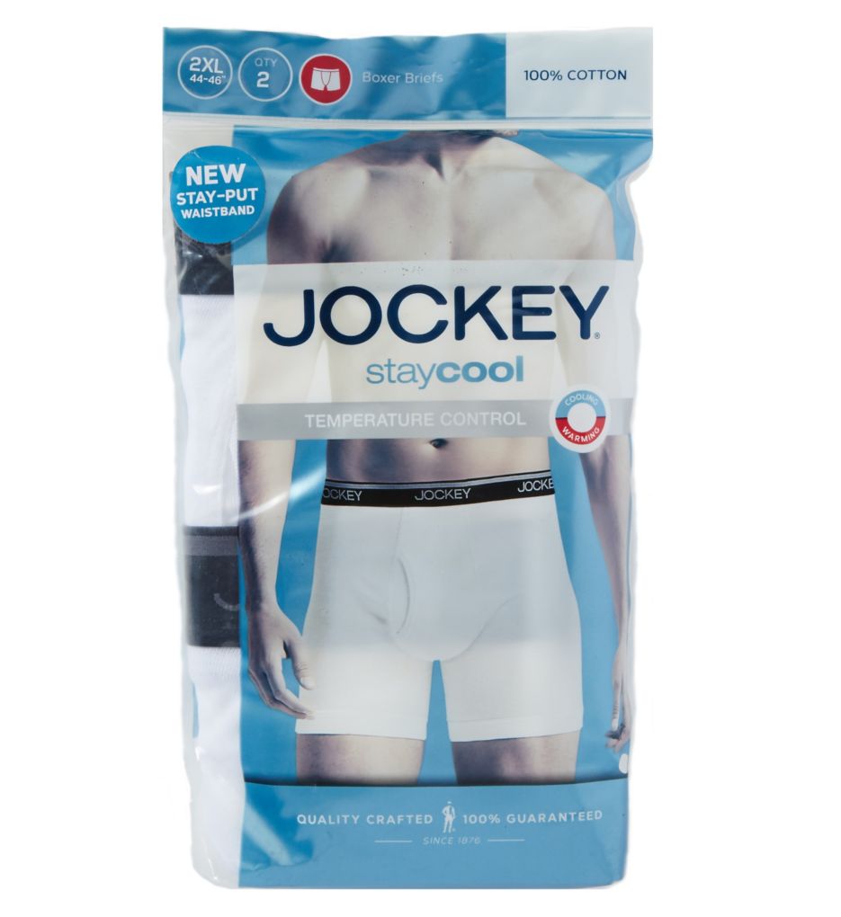 Big Man Stay Cool Classic Fit Boxer Brief - 2 Pack-cs1