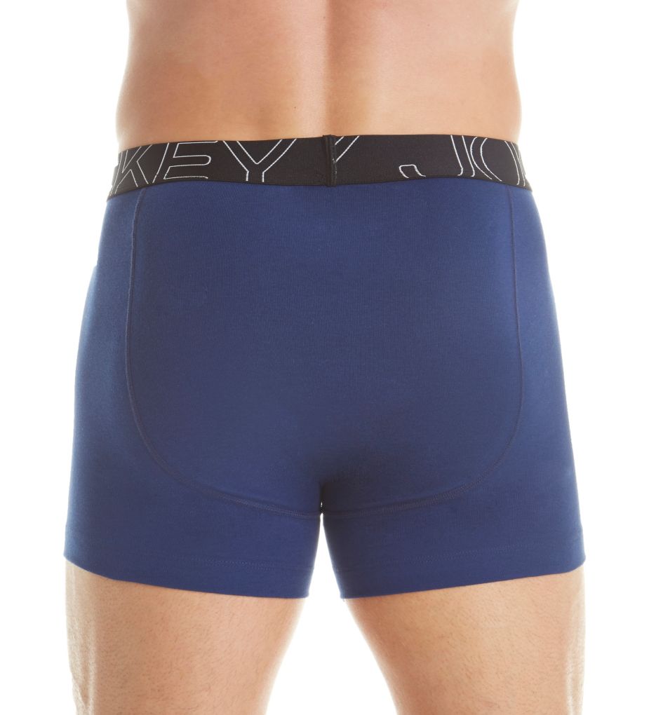 Active Blend Full Cut Cotton Boxer Briefs - 4 Pack