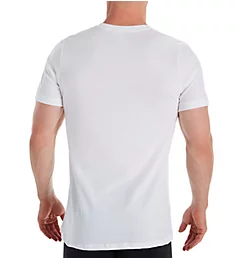Classic Fit 100% Cotton Crew T-Shirts - 6 Pack