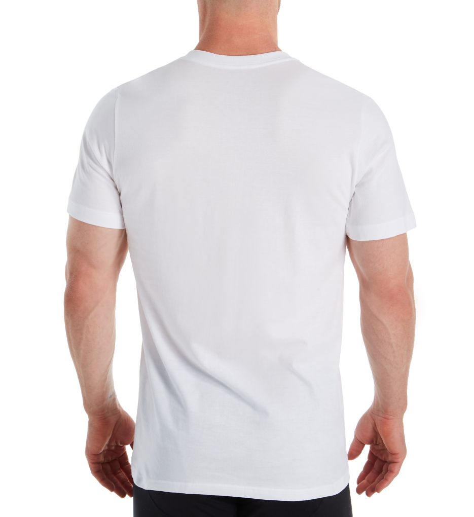 Classic Fit 100% Cotton V-Neck T-Shirts - 6 Pack
