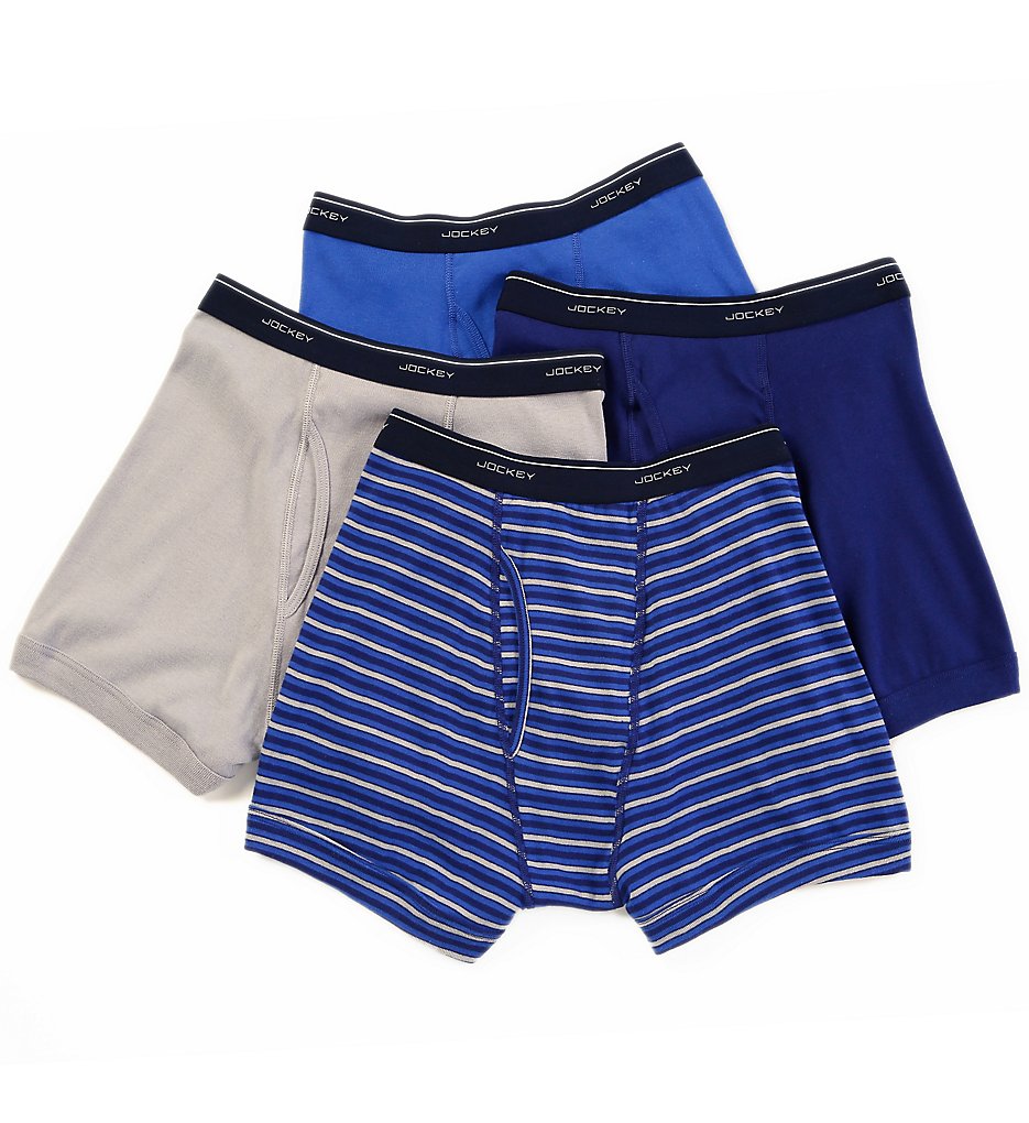 Jockey 9967 Boxer Briefs - 4 Pack (Intense)