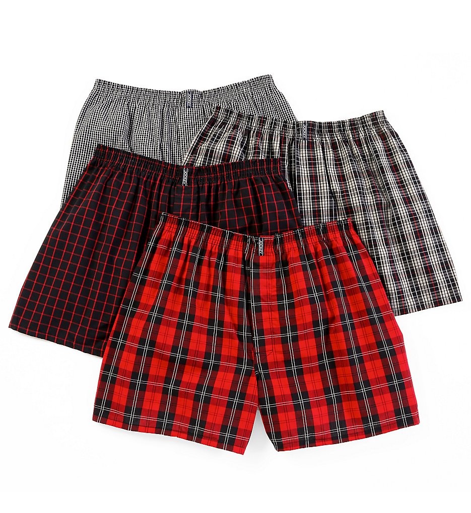 Jockey 9968 Blended Boxers - 4 Pack (Bruce/Ian)