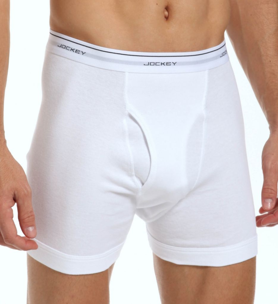 jockey cotton boxer briefs