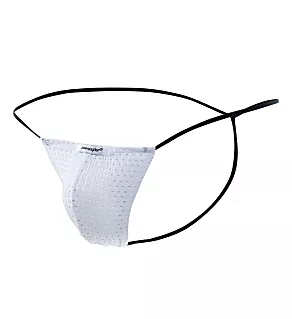 Shining Enhancing Holes G-String White O/S