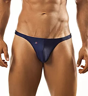 Shining Enhancing Thong Navy S