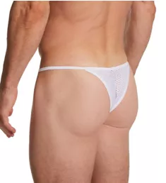 Shining Holes Kini Low Rise G-String WHT O/S