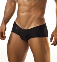 Shining Low Rise Cheeky Brief BLK S