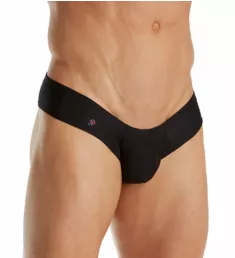 Shining Mini Low Rise Cheeky Brief BLK L