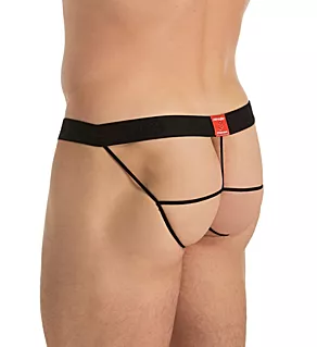 Spider Jock Strap White Mesh O/S
