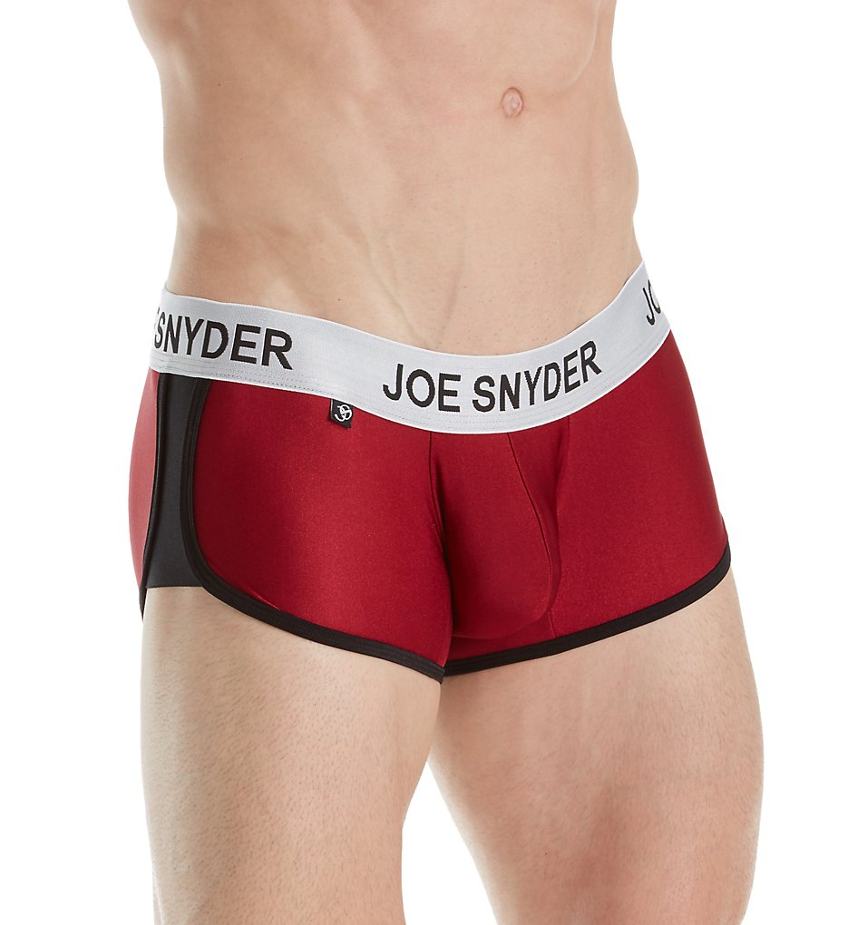 Joe Snyder JSAW05 Activewear Low Rise Trunk (Wine)