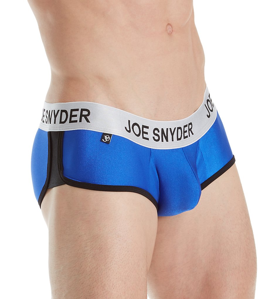 Joe Snyder JSAW06 Activewear Low Rise Mini Shorty Trunk (Royal)
