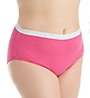 Just My Size Cool Comfort Cotton Brief Panty - 6 Pack