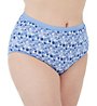 Just My Size Cool Comfort Cotton High Brief Panty - 6 Pack