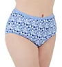 Just My Size Cool Comfort Cotton High Brief Panty - 6 Pack 16156C