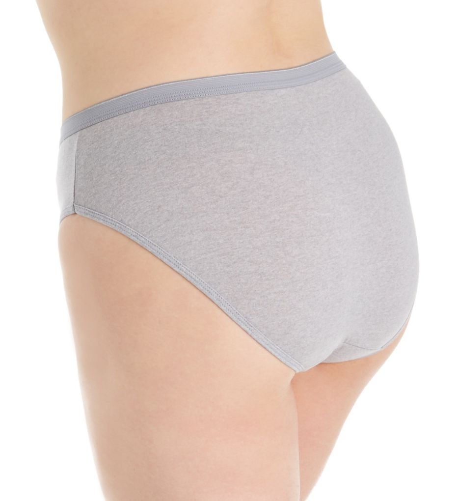 Cool Comfort Cotton Hi-Cut Panty - 5 Pack-bs