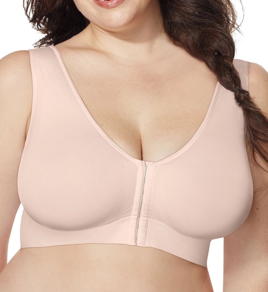 Women's Wirefree Bra Plus Size Soft Cup Bras Seamless Front