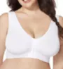 Just My Size by Hanes Pure Comfort Front Closure Wirefree Bra MJ1274