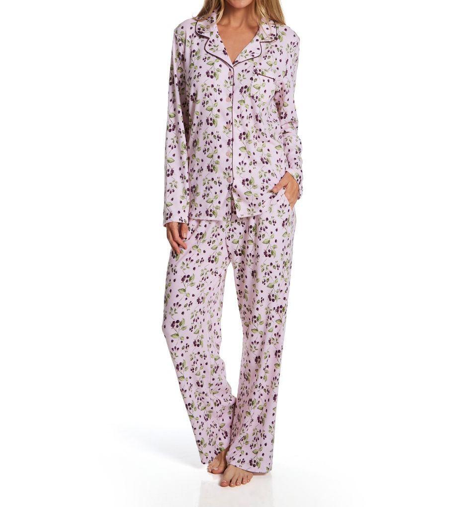 Frost Floral Notch Collar PJ Set-gs