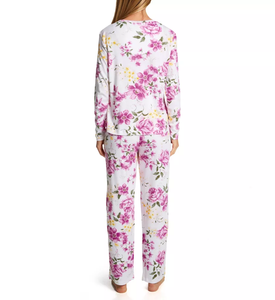 Tangled Florals L/S Henley PJ Set