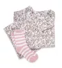 Karen Neuburger Fleece Notch Collar PJ Set with Socks RZ0029 - Image 7