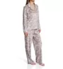 Karen Neuburger Fleece Notch Collar PJ Set with Socks RZ0029 - Image 1