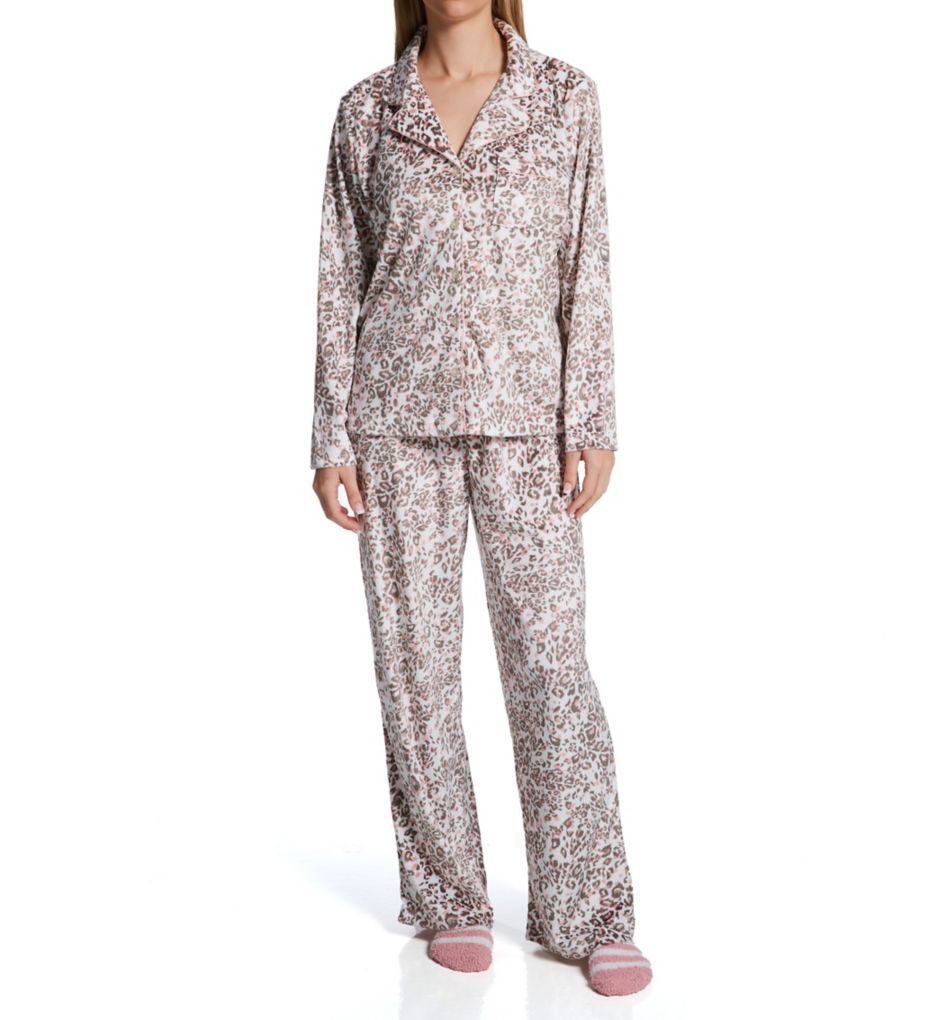 Adr Women's Floral Print Pajamas With Pockets, Button Down Pj Set Safari  Medium : Target