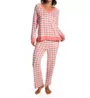 Kate Spade New York Brushed Sweater Knit V-Neck PJ Set KS02557 - Image 1