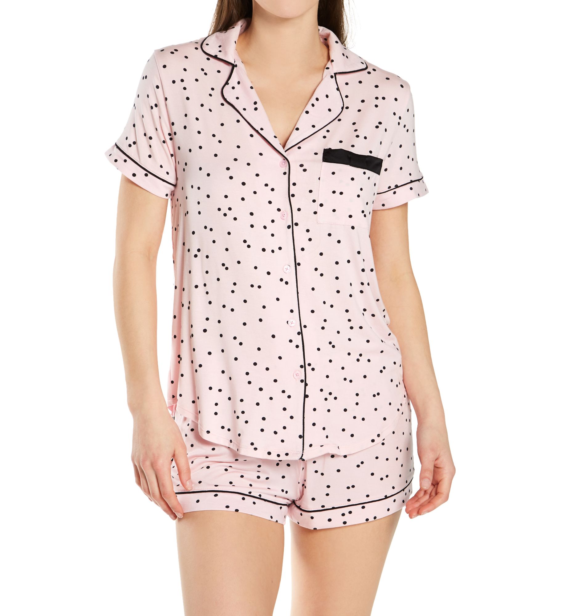Pink Jet Set Short Sleeve PJ Set