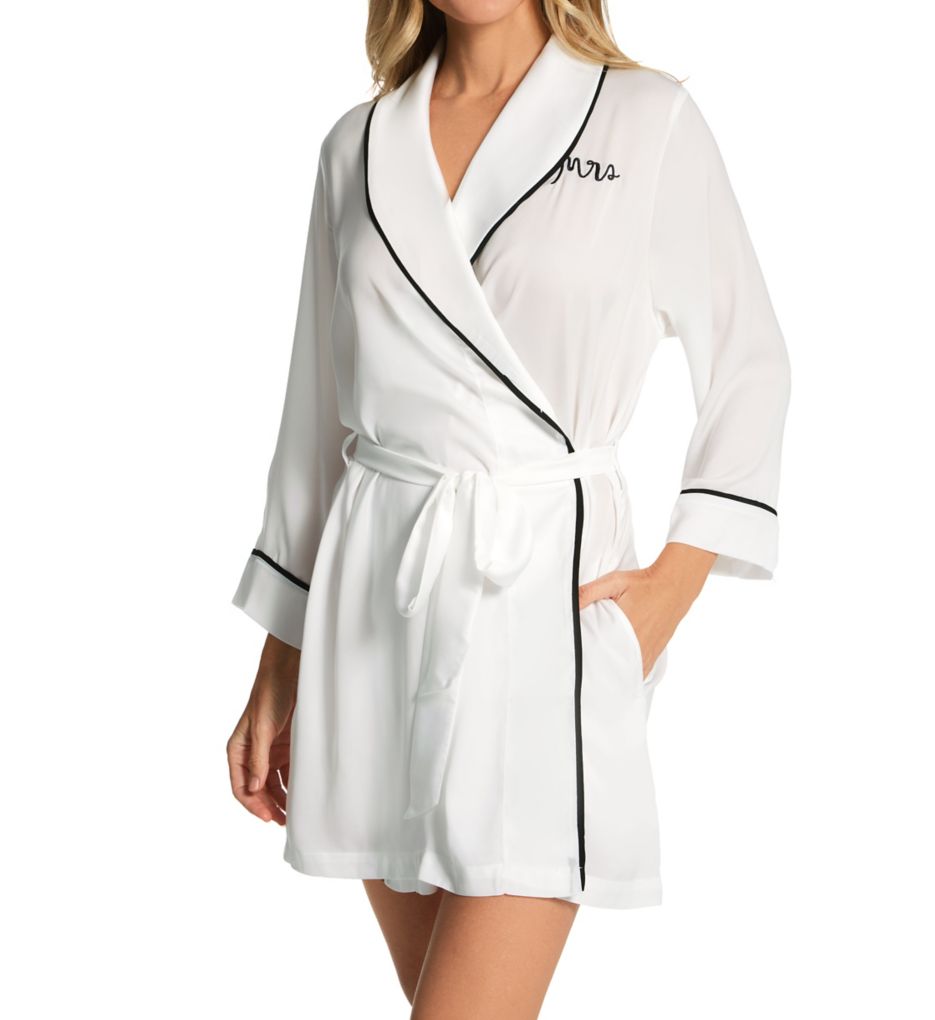 Bridal Evergreen "Mrs" Robe