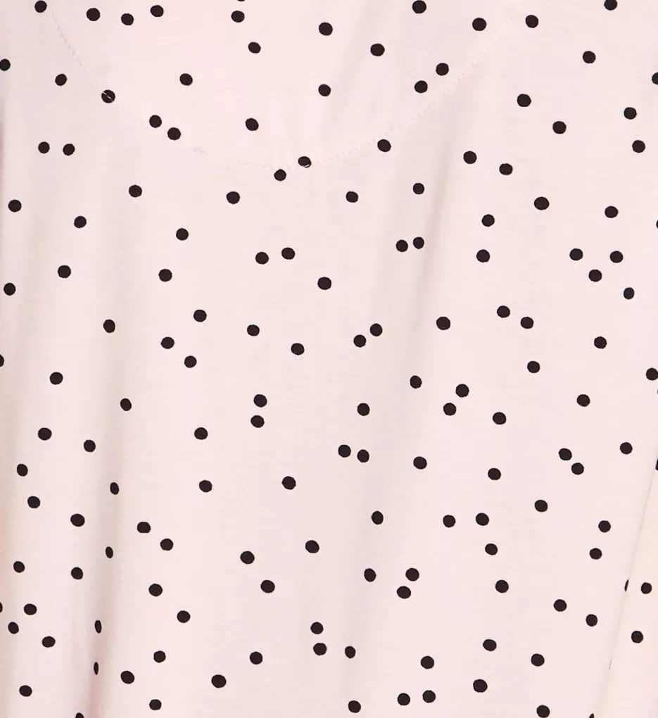 Classic Evergreen Sleepshirt Scattered Dot Pink XL