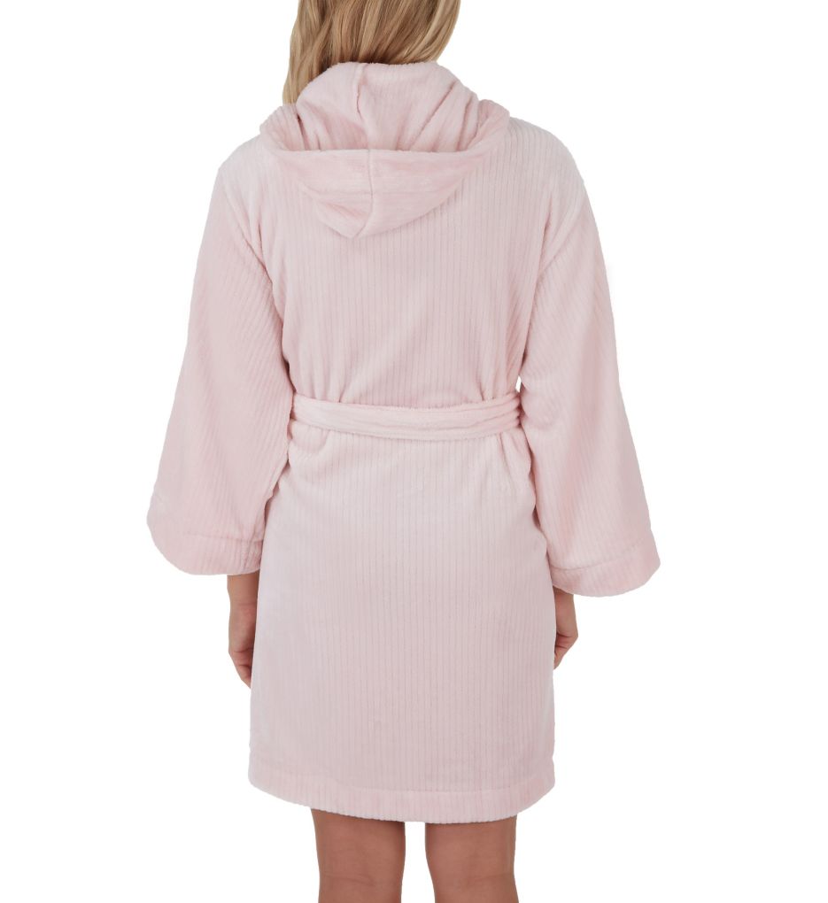 Angel Fleece Plush Short Robe