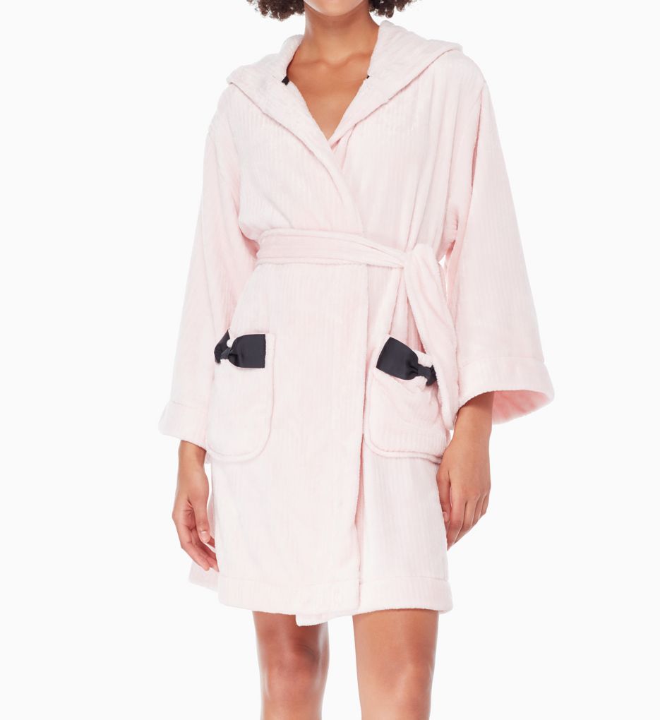 Angel Fleece Plush Short Robe-gs