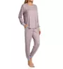 Kate Spade New York Brushed Jersey Long PJ Set KS92450 - Image 1