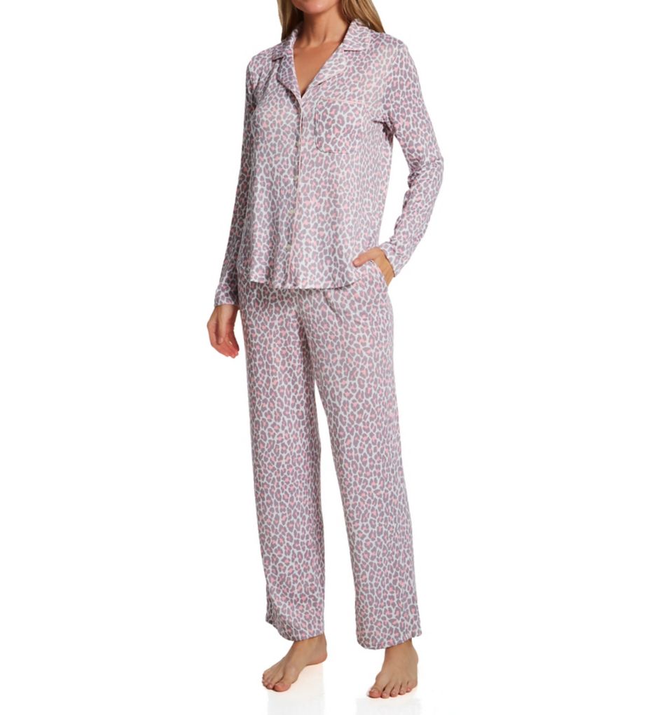 Brushed Sweater Knit Long PJ Set-gs