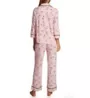 Kate Spade New York Brushed Jersey Long Sleeve Notch Collar PJ Set KS92550 - Image 2