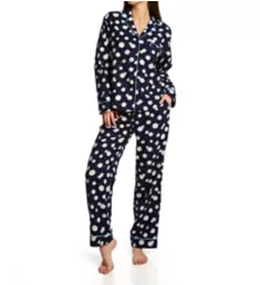 Flannel Long Notch PJ Set