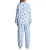 KayAnna Blue Bouquet Flannel PJ Set 15175BB - Image 2