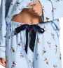 KayAnna Blue Bouquet Flannel PJ Set 15175BB - Image 4