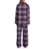 KayAnna Blue Plaid Flannel PJ Set 15175BP - Image 2