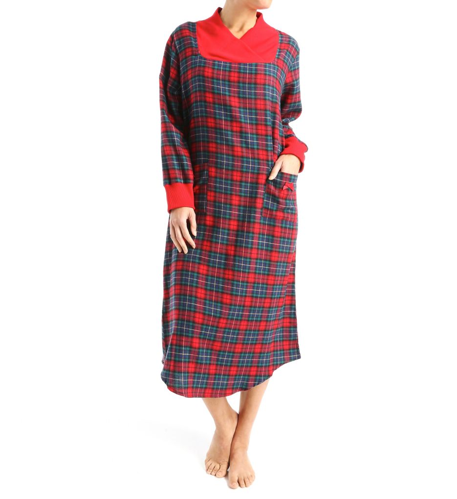 Flannel Long Gown