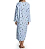 KayAnna 100% Cotton Flannel Blue Bouquet Gown F11435B - Image 2