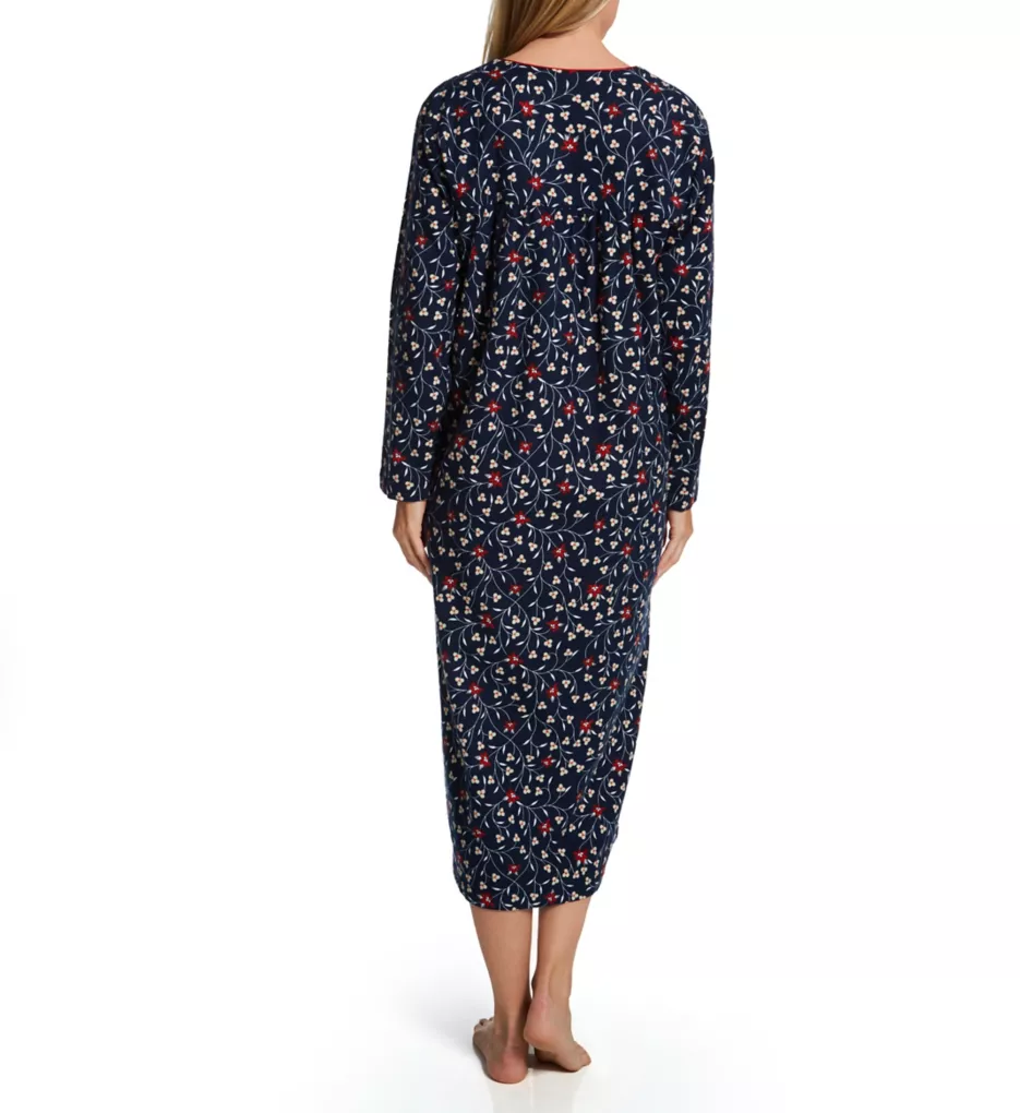 KayAnna 100% Cotton Flannel Petunia Gown F11435E - Image 2